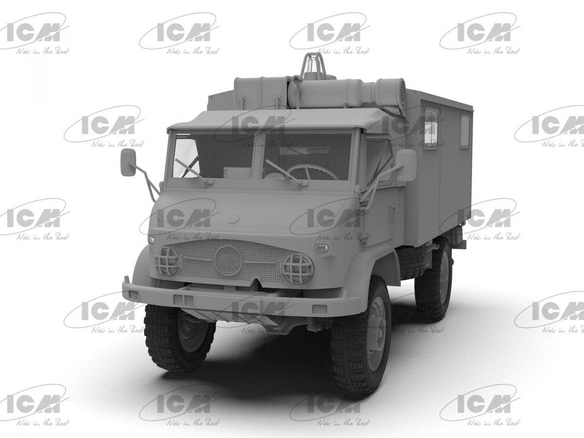 ICM 35138 Unimog S 404 Krankenwagen German Military Ambulance 1/35 – imagen 12