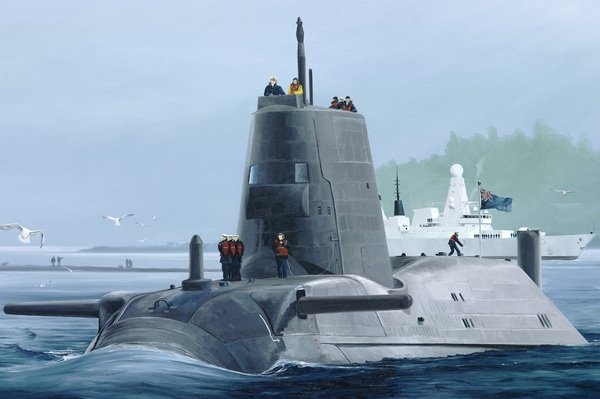 Hobby Boss 83509 Sous-marin de classe HMS Astute (1/350)