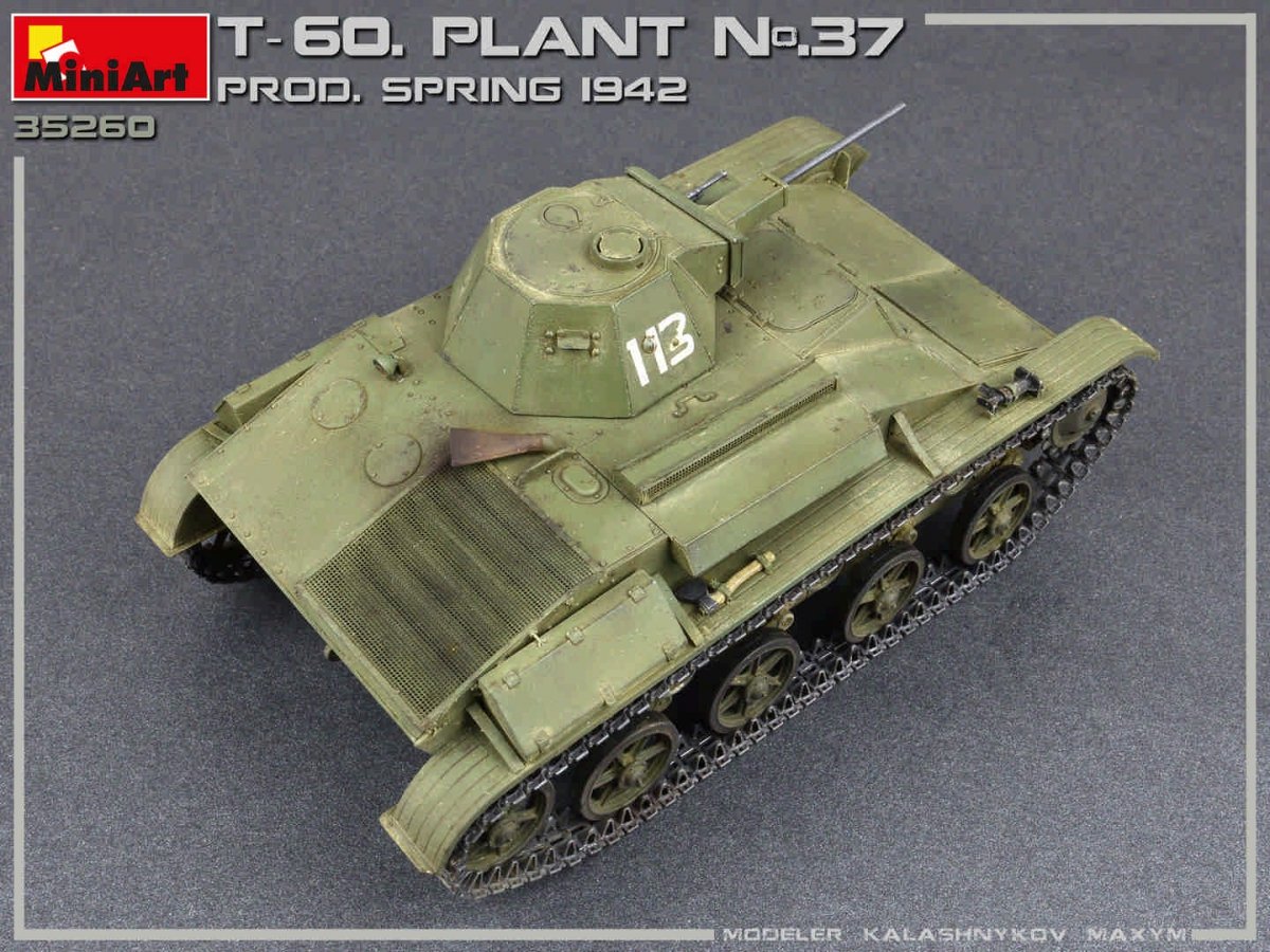 MiniArt 35260 T-60 PLANT N.37, SVERDLOVSK PROD. SPRING 1942. INTERIOR KIT 1/35 – Bild 5