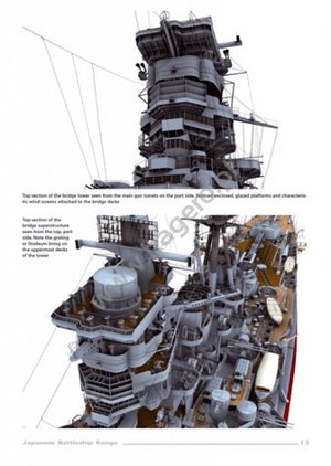 Kagero 16005 Japanese Battleship Kongo EN – zdjęcie 5