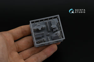 Quinta Studio QD+48490 F-4S Phantom II 3D-Printed &amp;amp; coloured Interior on decal paper (Academy) (with 3D-printed resin parts) 1/48 – immagine 11