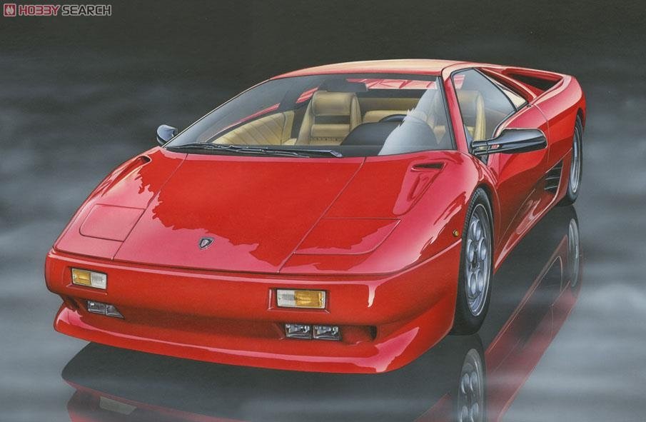 Fujimi 126791 Lamborghini Diablo/4WD VT Blackstar 1/24 – imagen 2