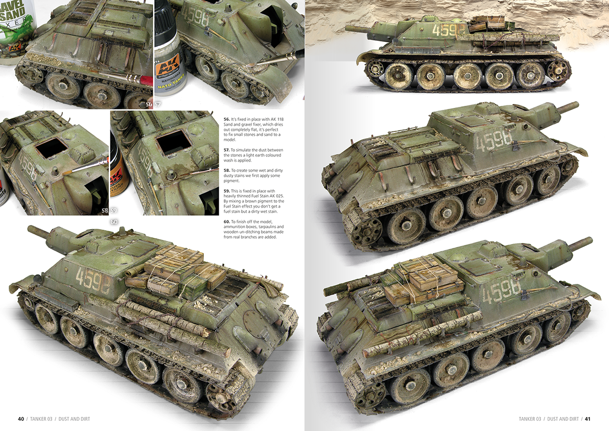 AK Interactive AK4817 TANKER 03: DUST AND DIRT (English) – immagine 4