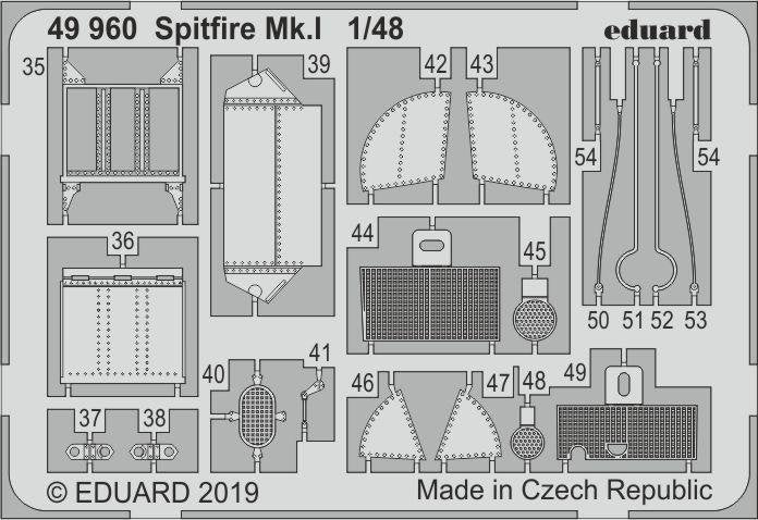 Eduard 49960 Spitfire Mk. And 1/48 TAMIYA – image 2