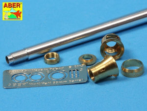Aber 35L-076n 88mm KwK36/L56 barrel for German Tank Tiger I, Ausf. E - with early muzzle brake 1/35 – imagen 3