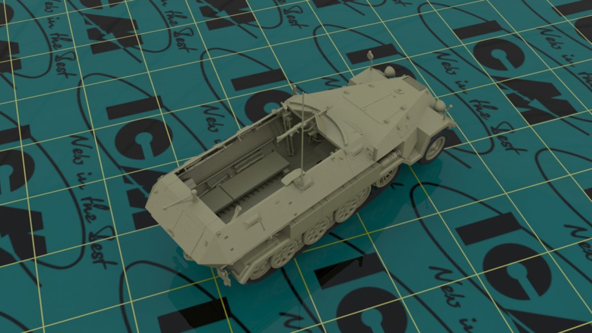 ICM 35103 Sd.Kfz.251/1 Ausf.A avec l&amp;#39;infanterie allemande (1/35) – image 3