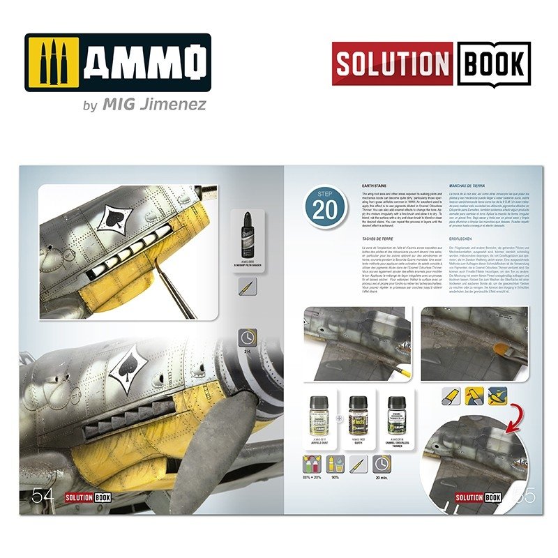 Ammo of Mig 6526 How to Paint WWII Luftwaffe Mid War Aircraft SOLUTION BOOK – imagen 7