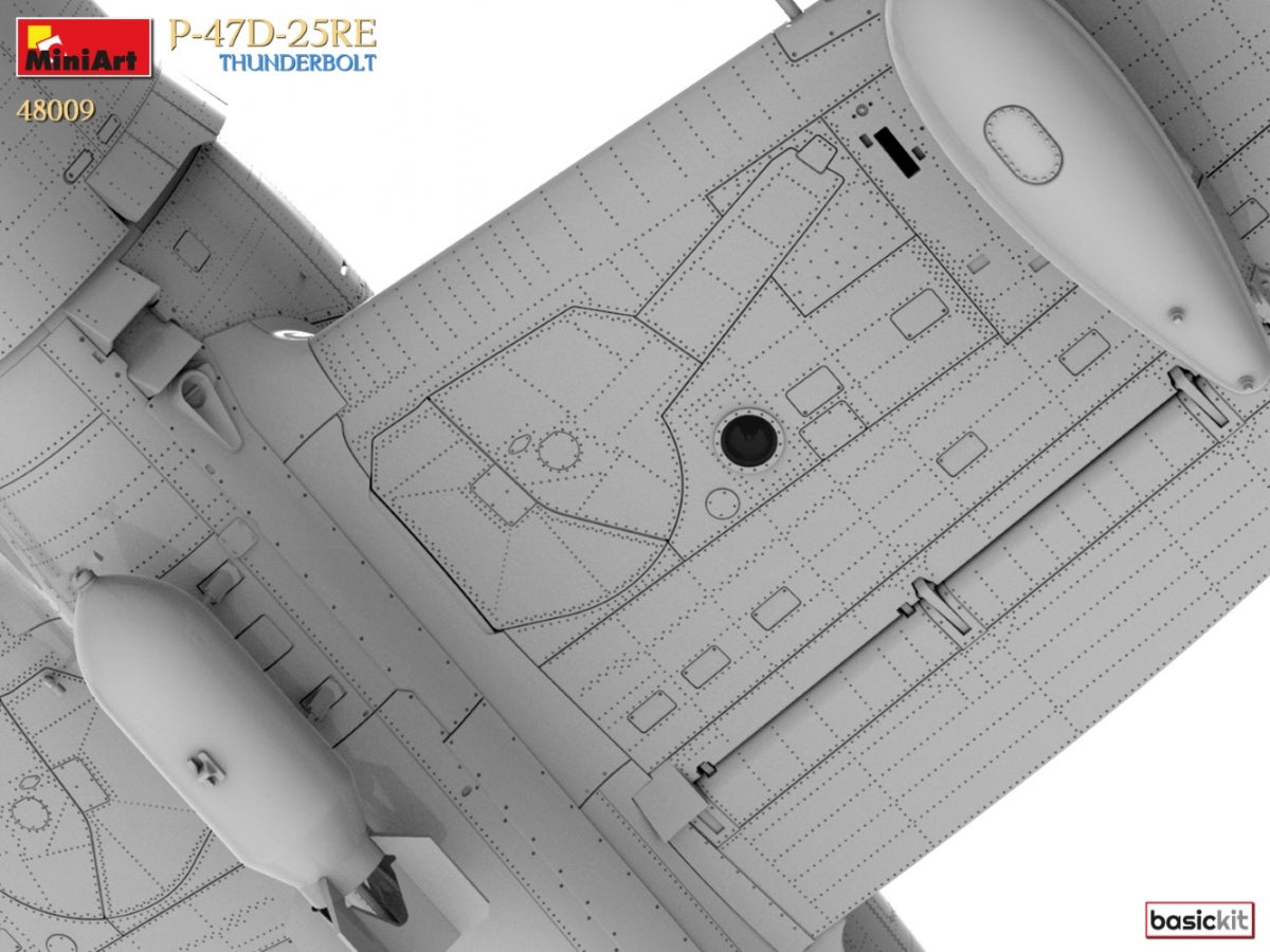 MiniArt 48009 P-47D-25RE THUNDERBOLT. KIT DE BASE 1/48  – image 21