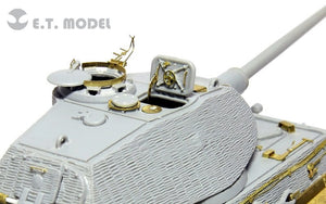 Maquette ET E72-020 KING TIGER allemand de la Seconde Guerre mondiale (tourelle Porsche) pour DRAGON 7254 au 1/72 – image 2