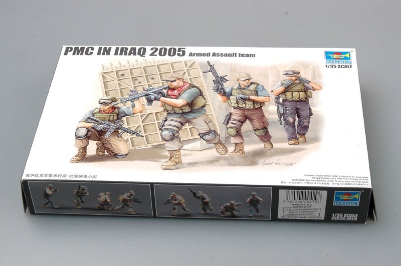 Trumpeter 00419 PMC in Iraq 2005-Armed Assault Team 1/35 – imagen 3