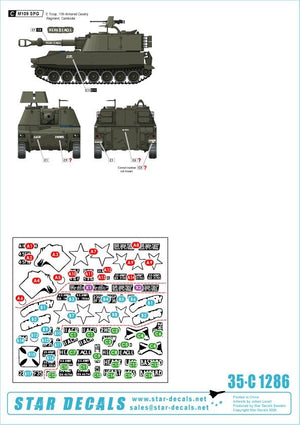 Star Decals 35-C1286 Gros canons au Vietnam 3 1/35  – image 2