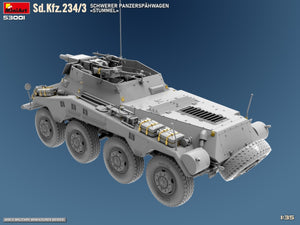 MiniArt 53001 Sd.Kfz.234/3 SCHWERER PANZERSPAHWAGEN STUMMEL 1/35 – image 5