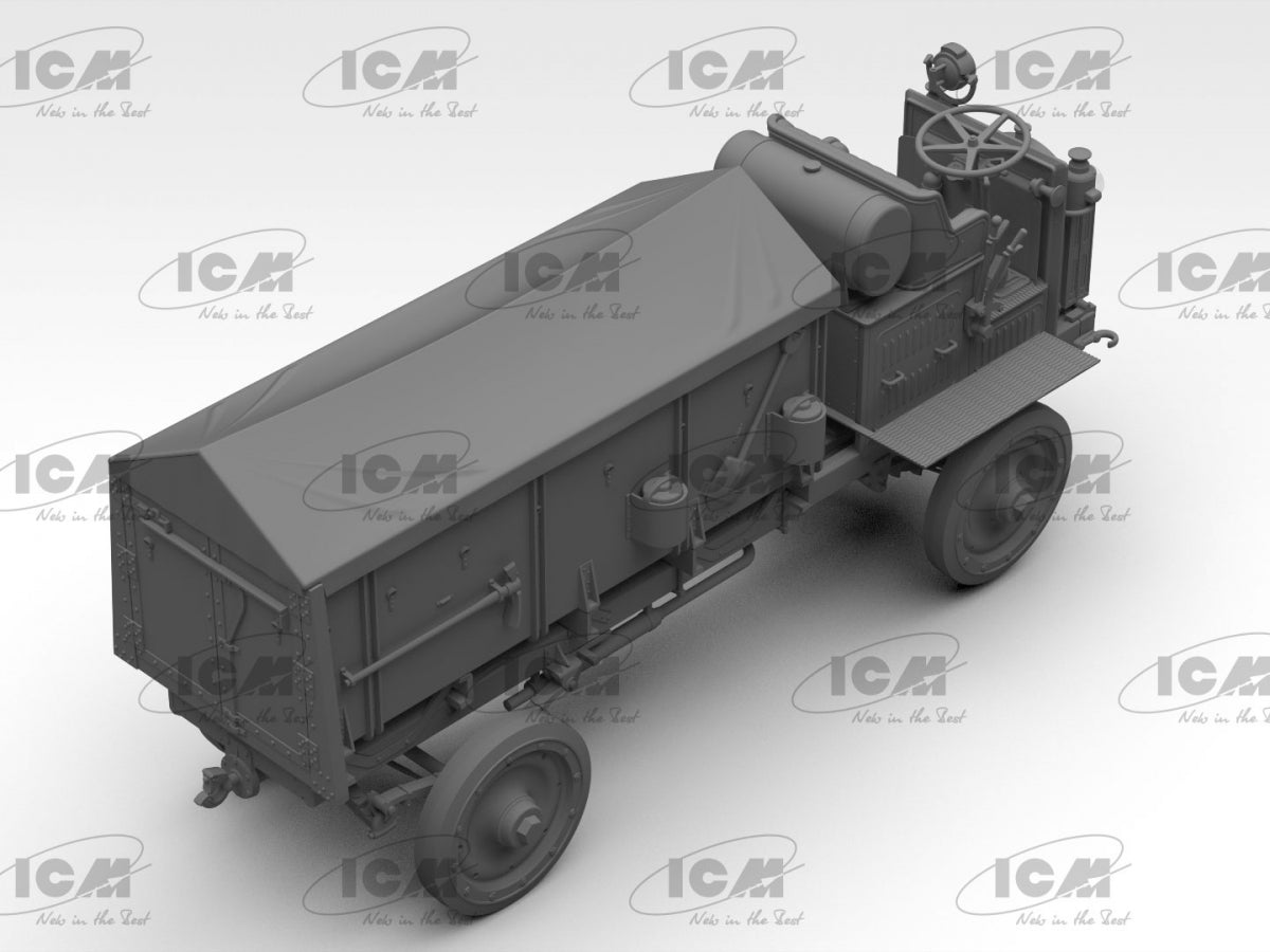 ICM 35656 FWD Type B WWI US Ammunition Truck 1/35 – immagine 4