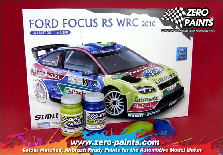 Zero Paints ZP-1170 - Ford Focus RS WRC 2010 2x30ml – imagen 2