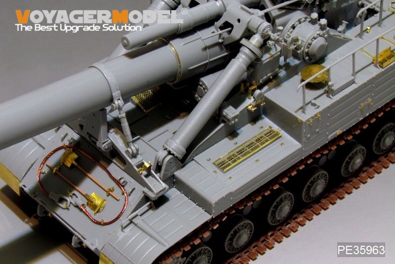 Voyager Model PE35963 Modern Soviet 2A3 Kondensator 2P 406mm S.P.H Upgrade set For TRUMPETER 09529 1/35 – imagen 19