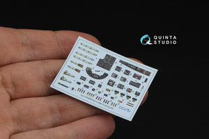 Quinta Studio QD72218 Ju 88A-4 3D-Printed &amp;amp; coloured Interior on decal paper (Hasegawa) 1/72 – Bild 6