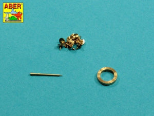 Ensemble d&amp;#39;armement Aber 35L-314 pour le char russe T-14 Armata : canon pour 125 mm 2A82-1M et canon pour mitrailleuse Kord de 12,7 mm à l&amp;#39;échelle 1/35. – image 2