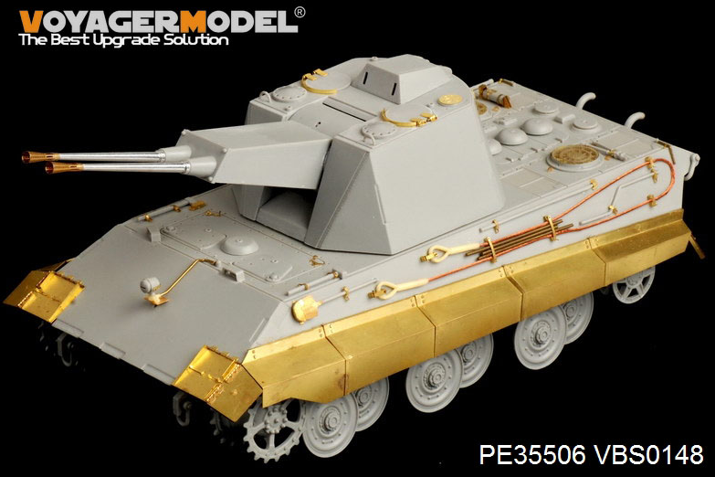 Voyager Model PE35506 WWII German E-50 FlaKpanzer For TRUMPETER 01537 1/35 – immagine 2