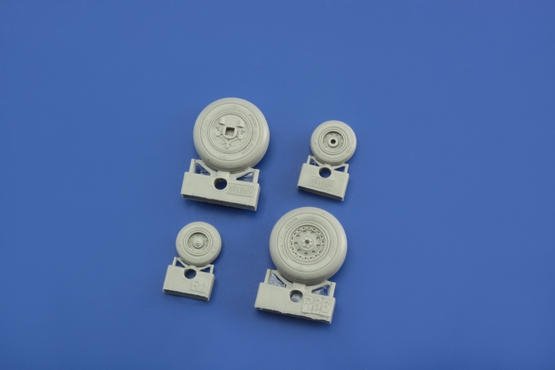 Eduard 648253 F-4J wheels 1/48 ACADEMY – imagen 4