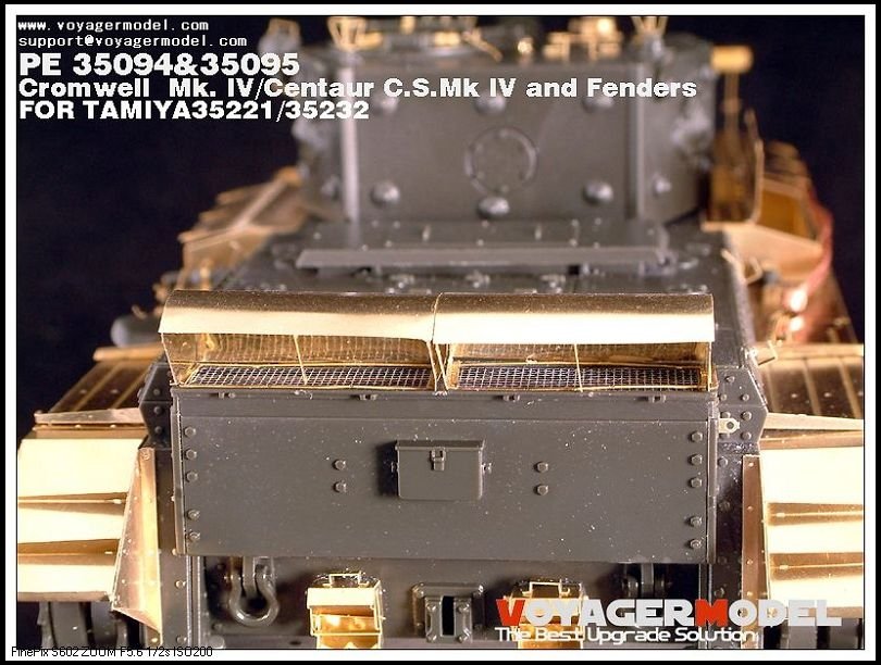 Voyager Model PE35094 Cromwell Mk. IV/Centaur CSMk IV (For TAMIYA 35221/35232) 1/35 – image 7