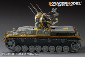 Voyager Model PE35408 WWII German Panzer IV ausf G 20mm Flakpanzer IV &amp;quot;Wirbelwind&amp;quot; For DRAGON 6342 1/35 – imagen 7