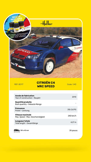 Heller 56117 Citroën C4 WRC Speed - Starter Kit 1/43 – imagen 4