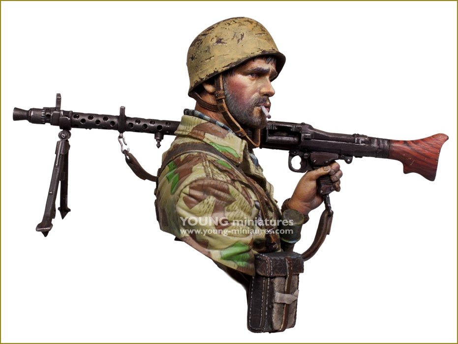 Young Miniatures YM1892 WWII German Paratroopers 1/10 – Bild 9