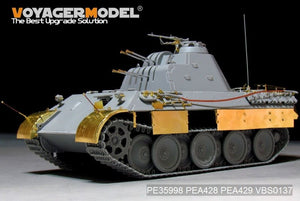 Voyager Model PE35998 WWII German FlaKPanzer V FlaKvierling 20mm MG 151/20 Basic For TAKOM 2105 1/35 – imagen 4