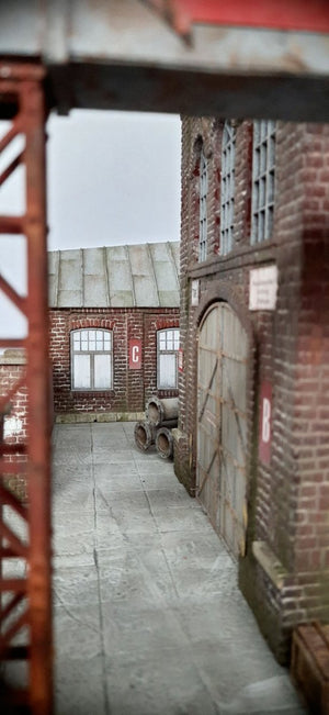 RT-Diorama 35286 Diorama-Base: &amp;quot;Factory Yard&amp;quot; 1/35 – imagen 12