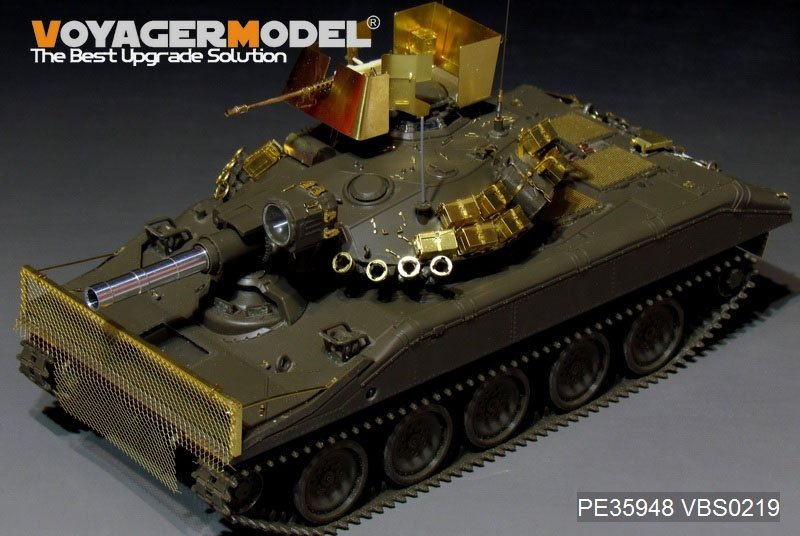 Maquette Voyager PE35948 Char aéroporté américain moderne M551 Sheridan (guerre du Vietnam) pour TAMIYA 35365 1/35 – image 8