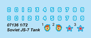 Trumpeter 07136 Soviet JS-7 Tank 1/72 – Bild 2