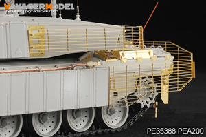 Voyager Model PEA200 Modern British Challenger 2 MBT slat amour (For TRUMPETER 001522) 1/35 – immagine 7