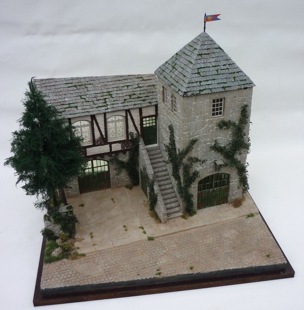 RT-Diorama 35242 Socle de diorama : « Vieux manoir » 1/35  – image 5