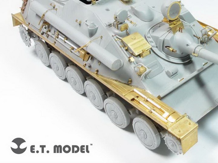 ET modèle E35-108 garde-boue de canon automoteur aéroporté russe ASU-85 (pour kit TRUMPETER) (1/35) – image 2