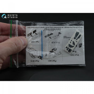 Quinta Studio QD72001 Pe-2 3D-Printed &amp;amp; coloured Interior on decal paper (for 7283 Zvezda kit) 1/72 – Bild 2