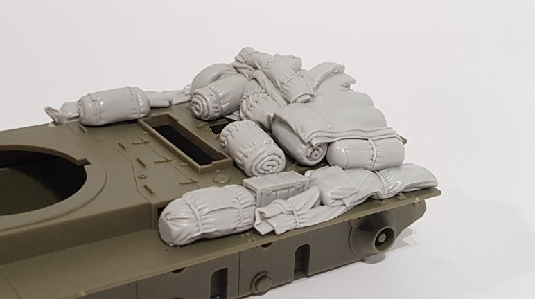 Ensemble de rangement Panzer Art RE35-627 pour A34 « Comet » au 1/35