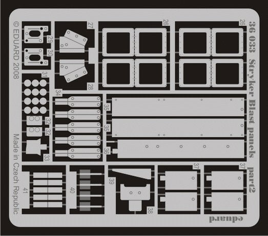 Eduard 36033 Stryker blast panels 1/35 Trumpeter – image 2