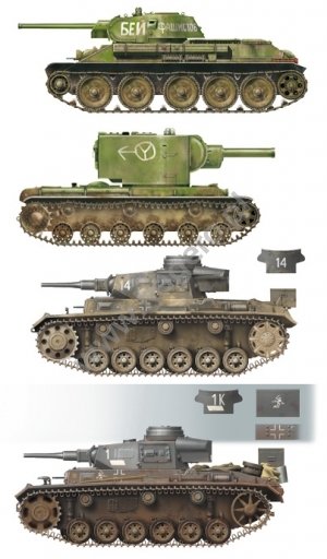 Kagero 15025 Barbarossa 1941 (kalkomania) EN/PL – imagen 3