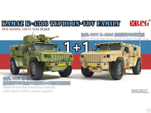 RPG Model 35019 KAMAZ K-4386 Typhoon-VDV Family 1+1 1/35 – imagen 2