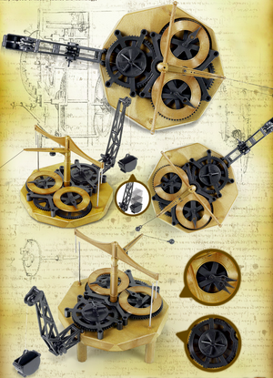 Academy 18157 da Vinci Flying Pendulum Clock