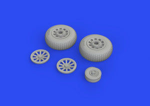Eduard 648647 P-51D wheels block tread 2 EDUARD 1/48 – Bild 3