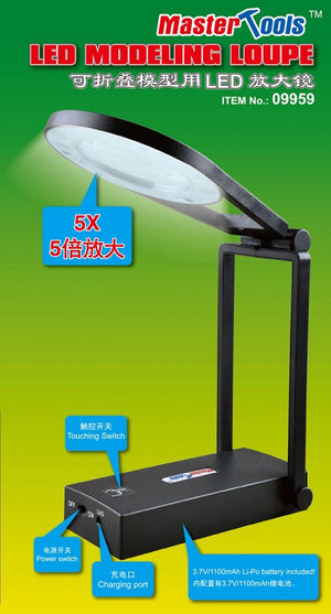 Trumpeter 09959 LED modelling loupe – imagen 2