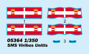 Trumpeter 05364 SMS Viribus Unité 1/350 – image 2