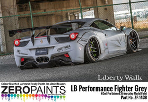 Zero Paints ZP-1438 - LB Performance Zero Fighter (Combat Style) Grey Paint (LB Works Ferrari 458, Lamborghini Aventador, Murciéelago) 60ml – imagen 3