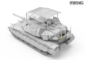 Meng Model TS-056 Merkava Mk.4M w/roof-mounted slat armor Israel Main Battle Tank 1/35 – imagen 3