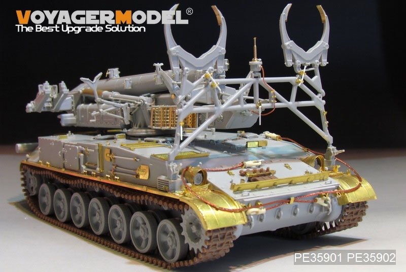 Garde-boues modernes russes SA-4 Ganef pour maquette Voyager PE35902 (Trumpeter, échelle 1/35) – image 2