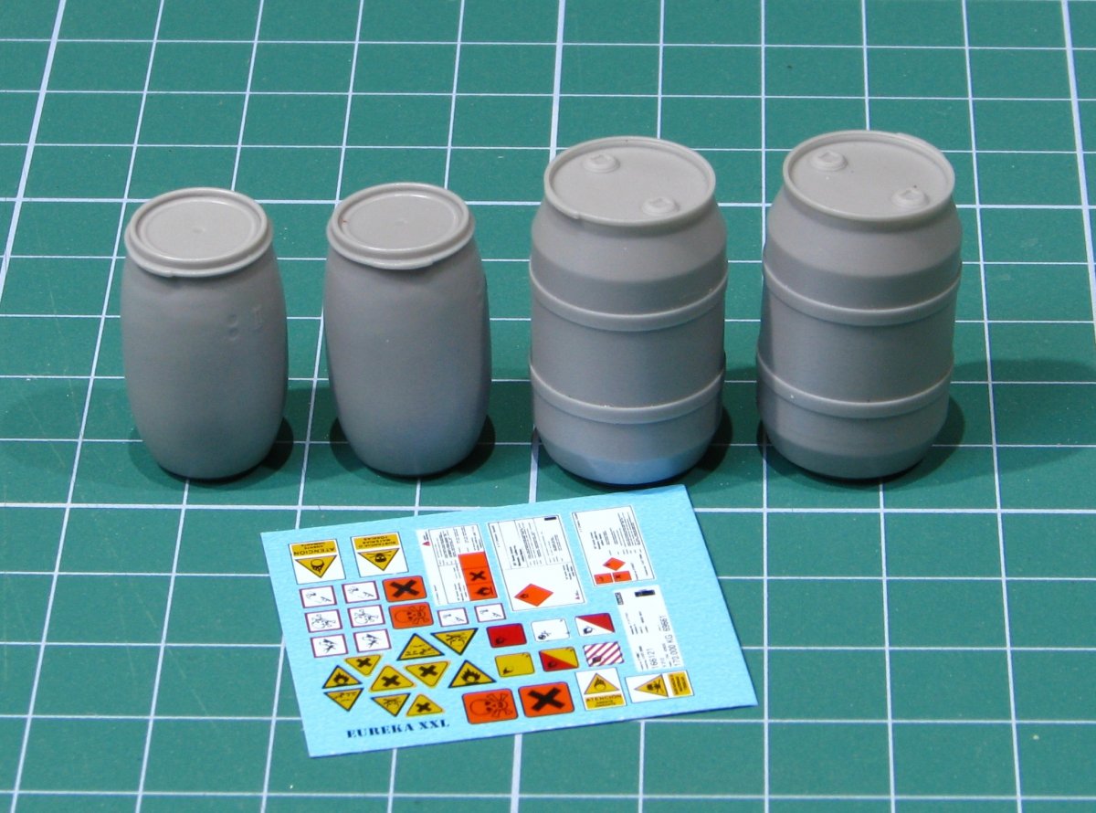 EUREKA XXL E-039 Plastic chemical storage drums Set 1 1/35 – immagine 4