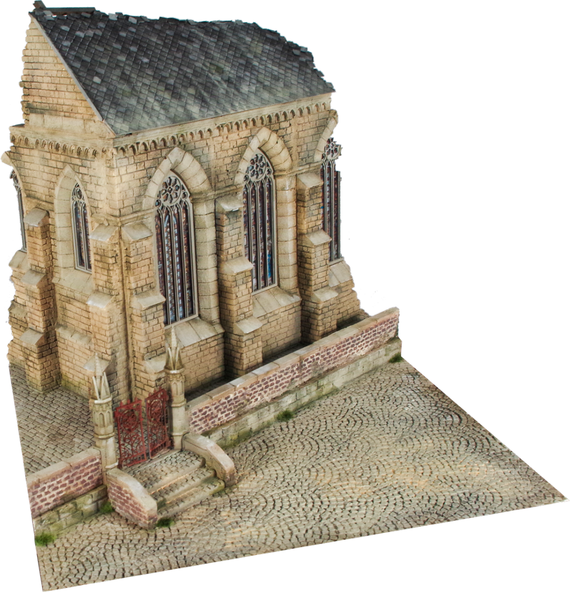RT-Diorama 35040 Diorama Base: Church Courtyard 1/35 – imagen 4