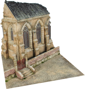 RT-Diorama 35040 Diorama Base: Church Courtyard 1/35 – imagen 4