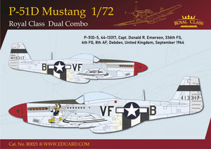 Eduard R0021 P-51D MUSTANG DUAL COMBO 1/72 – imagen 23
